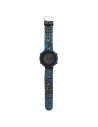 Tradineur - Reloj de pulsera digital, diseño deportivo, resistente al agua, correa de goma, maquinaria japonesa, diseñado en Eur
