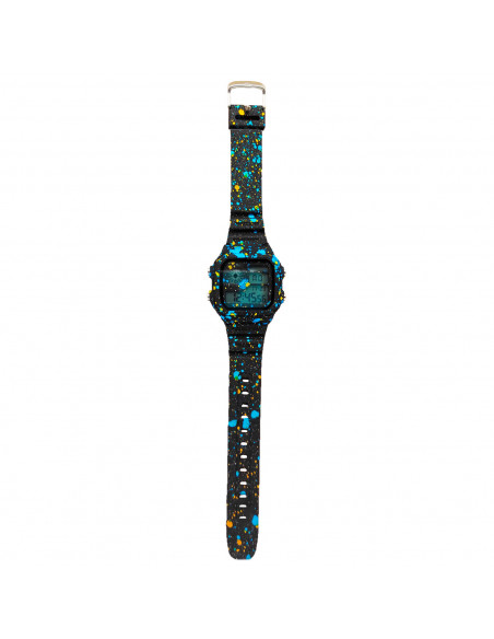Tradineur - Reloj de pulsera digital, estilo deportivo, resistente al agua, correa de goma, maquinaria japonesa, diseñado en Eur