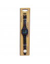 Tradineur - Reloj de pulsera digital, estilo deportivo, resistente al agua, correa de goma, maquinaria japonesa, diseñado en Eur