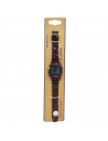 Tradineur - Reloj de pulsera digital, estilo deportivo, resistente al agua, correa de goma, maquinaria japonesa, diseñado en Eur