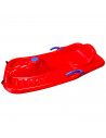 Tradineur - Trineo de nieve infantil sin volante, plástico, deslizador, tabla de descenso para niños con cuerda, deportes de inv