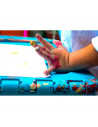 Tradineur - Pintura de dedos infantil, botes de pintura lavable para niños, colores intensos, secado rápido, aplicación directa,