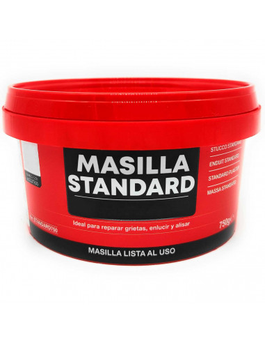 Tradineur - Masilla para relleno de pared, pasta tapagrietas, lista para usar, reparación de fisuras, agujeros, uso interior, ca