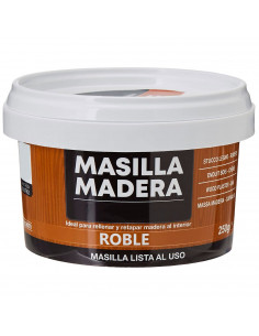 Tradineur - Masilla de relleno para madera, pasta tapagrietas, lista para usar, reparación de fisuras, agujeros en muebles, uso
