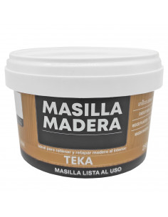 Tradineur - Masilla de relleno, pasta tapagrietas para madera, lista para usar, reparación de fisuras, agujeros en muebles, uso