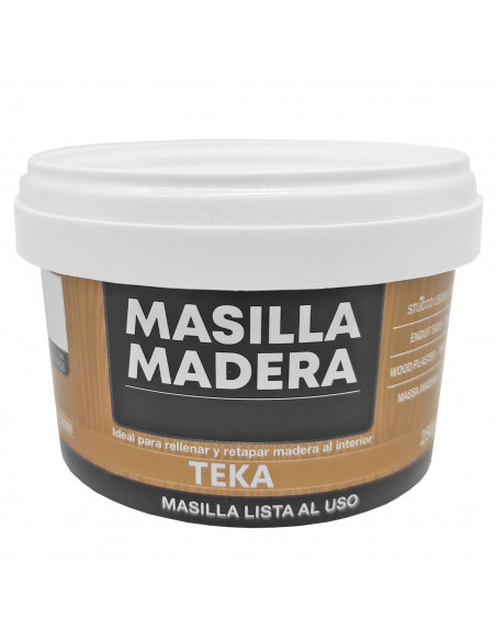 Tradineur - Masilla de relleno, pasta tapagrietas para madera, lista para usar, reparación de fisuras, agujeros en muebles, uso