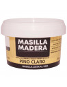 Tradineur - Masilla de relleno para madera, pasta para tapar grietas, lista para usar, reparación de fisuras, agujeros en mueble