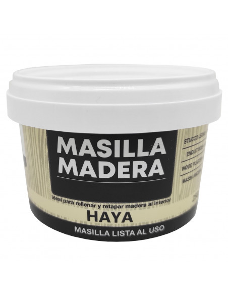 Tradineur - Masilla de relleno para madera, tapagrietas, pasta lista para usar, reparación de fisuras, agujeros en muebles, uso