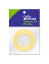 Tradineur - Rollo de celo, cinta adhesiva amarilla transparente, reparación, sellado, uso general en oficina, colegio, hogar, 33