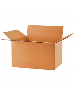 Tradineur - Caja de cartón embalaje, mudanzas, cartón reforzado y resistente, plegable y reutilizable, envío paquetes, almacenaj