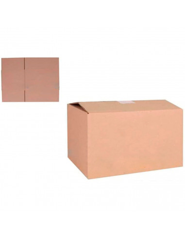 Tradineur - Caja de cartón embalaje, mudanzas, cartón reforzado y resistente, plegable y reutilizable, envío paquetes, almacenaj