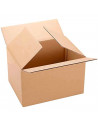 Tradineur - Caja de cartón embalaje, mudanzas, cartón reforzado y resistente, plegable y reutilizable, envío paquetes, almacenaj