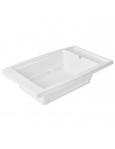 Tradineur - Escurreplatos para fregadero, plástico, escurridor, cesta de secado para escurrir vaijlla, verduras, frutas, cocina