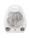 Tradineur - Calefactor vertical con asa, 2000W, 2 velocidades + aire frío, termostato, piloto luminoso, termo ventilador para ba