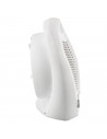 Tradineur - Calefactor vertical con asa, 2000W, 2 velocidades + aire frío, termostato, piloto luminoso, termo ventilador para ba