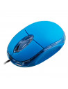 Tradineur - Ratón óptico con cable - 1600 DPI - Componentes informáticos para el ordenador - Plug & Play - USB 3.0/2.0/1.1 