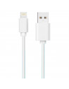 Tradineur - Cable USB / iOS - Longitud de 3 Metro - Alto rendimiento, transmisión de datos y carga de datos - 2.4 A
