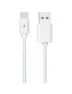 Tradineur - Cable USB / Tipo-C - Longitud de 1,5 Metro - Alto rendimiento, transmisión de datos y carga de datos - 2.0 A
