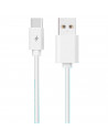 Tradineur - Cable USB / Tipo-C - Longitud de 1,5 Metro - Alto rendimiento, transmisión de datos y carga de datos - 2.0 A