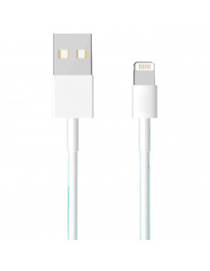 Tradineur - Cable USB / iOS - Longitud de 1,5 Metros - Alto rendimiento, transmisión de datos y carga rápida - 2.4 A