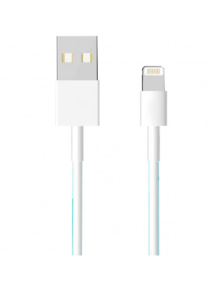 Tradineur - Cable USB / iOS - Longitud de 1,5 Metros - Alto rendimiento, transmisión de datos y carga rápida - 2.4 A