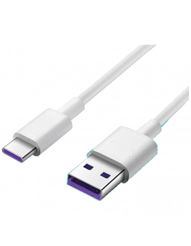 Tradineur - Cable USB / Tipo-C - Longitud de 1 Metro - Alto rendimiento, transmisión de datos y carga de datos - 5.0 A