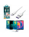 Tradineur - Cable USB / Tipo-C - Longitud de 1 Metro - Alto rendimiento, transmisión de datos y carga de datos - 5.0 A