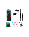 Tradineur - Auriculares con micrófono - Jack 3,5 cm - Compatible con Pods, Móviles, Tablets y PC - Música es Estéreo - Color Sur