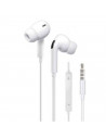 Tradineur - Auriculares con micrófono - Control de volumen - Jack 3,5 cm - Compatible con Pods, Móviles, Tablets y PC - Música e
