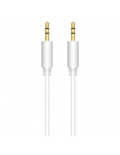 Tradineur - Cable de audio jack con doble salida - Jack 3,5 mm - Longitud de 1 Metro - Ideal para compartir su música, películas