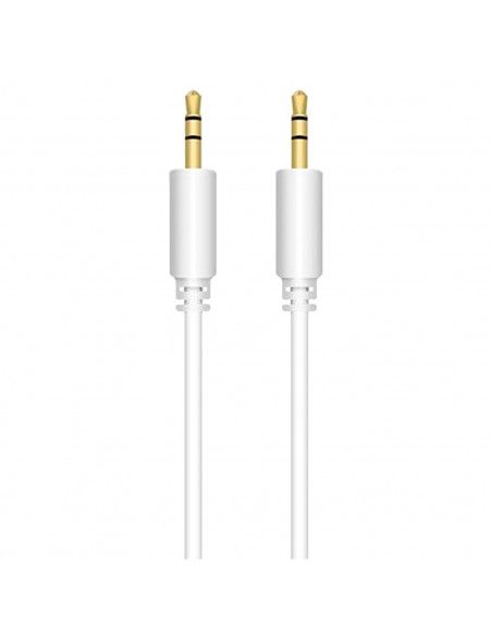 Tradineur - Cable de audio jack con doble salida - Jack 3,5 mm - Longitud de 1 Metro - Ideal para compartir su música, películas