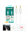 Tradineur - Cable de audio jack con doble salida - Jack 3,5 mm - Longitud de 1 Metro - Ideal para compartir su música, películas