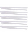 Tradineur - Pack de 10 barras de silicona termofusibles, cola, pegamento para pistolas de encolar en caliente, uso en cuero (Tra