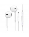 Tradineur - Auriculares con micrófono - Control de volumen - Jack 3,5 cm - Compatible con Pods, Móviles, Tablets y PC - Audio es