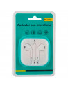 Tradineur - Auriculares con micrófono - Control de volumen - Jack 3,5 cm - Compatible con Pods, Móviles, Tablets y PC - Audio es