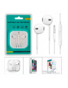 Tradineur - Auriculares con micrófono - Control de volumen - Jack 3,5 cm - Compatible con Pods, Móviles, Tablets y PC - Audio es