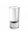 Set 6 vasos chupito "indro baby" de vidrio 42 ml. Pack de 6 recipientes de cristal válido para lavavajillas de 7 cm de diámetro