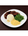 Tradineur - Plato llano cuadrado de vidrio opal, extra resistente, vajilla de cocina, apto para lavavajillas y microondas (Blanc