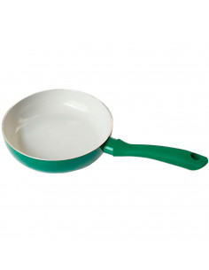 Tradineur - Sartén de aluminio antiadherente, mango ergonómico, válida para inducción y todas las cocinas, ecológica, apta para