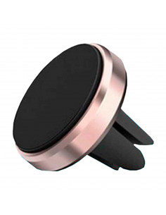 Tradineur - Soporte de móvil magnético, coche, rejilla del aire - Rotación 360º - Dispositivos 3,5-6,3 - Compatible con Xiaomi
