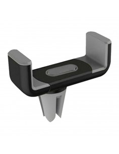 Tradineur - Soporte de móvil plástico Universal, coche, rejilla del aire - Rotación 360º - Compatible con Xiaomi, Huawei, Samsun
