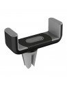 Tradineur - Soporte de móvil plástico Universal, coche, rejilla del aire - Rotación 360º - Compatible con Xiaomi, Huawei, Samsun
