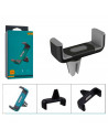 Tradineur - Soporte de móvil plástico Universal, coche, rejilla del aire - Rotación 360º - Compatible con Xiaomi, Huawei, Samsun