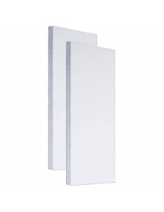 Acan Set de 2 Lienzos 100% algodón 280g/m² - Lienzos Para Todo Tipo de Pintura Acrílico Oleo Acuarela Lienzos 100% Algodón sin Á