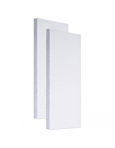 Acan Set de 2 Lienzos 100% algodón 280g/m² - Lienzos Para Todo Tipo de Pintura Acrílico Oleo Acuarela Lienzos 100% Algodón sin Á
