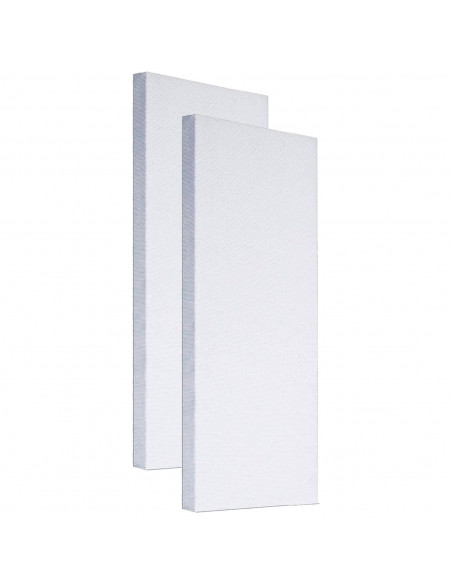 Acan Set de 2 Lienzos 100% algodón 280g/m² - Lienzos Para Todo Tipo de Pintura Acrílico Oleo Acuarela Lienzos 100% Algodón sin Á