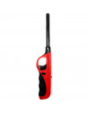 Tradineur - Encendedor electrónico para cocina de gas, mechero recargable para barbacoa, hornillo de camping, llama regulable, b