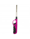 Tradineur - Encendedor electrónico para cocinas de gas, mechero recargable para barbacoa, hornillo de camping, llama regulable,