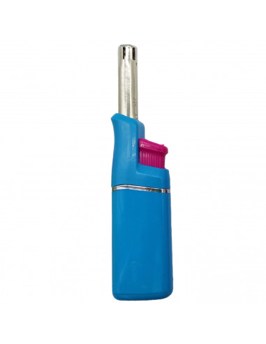 Tradineur - Mini encendedor electrónico para cocina de gas, mechero recargable para barbacoa, hornillo de camping, velas, 11 cm,