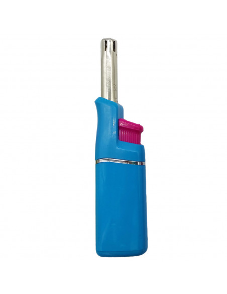 Tradineur - Mini encendedor electrónico para cocina de gas, mechero recargable para barbacoa, hornillo de camping, velas, 11 cm,
